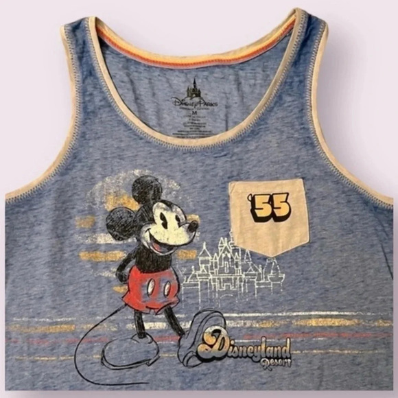 Disneyland‎ Parks Exclusive Mickey Mouse 55 Tank Top - Picture 1 of 3